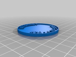 lawcoin1 coins badges customized 3d print model - Mito3D