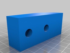 Fuß-samsonite-Koffer - Ersatz Teile Koffer Fuß 3d print model - Mito3D