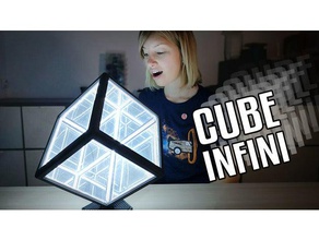 cube infini infinity - Elektronik heliox mirror 3d print model - Mito3D