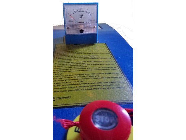 amp meter 50w laser elettronica 3D print model - Mito3D