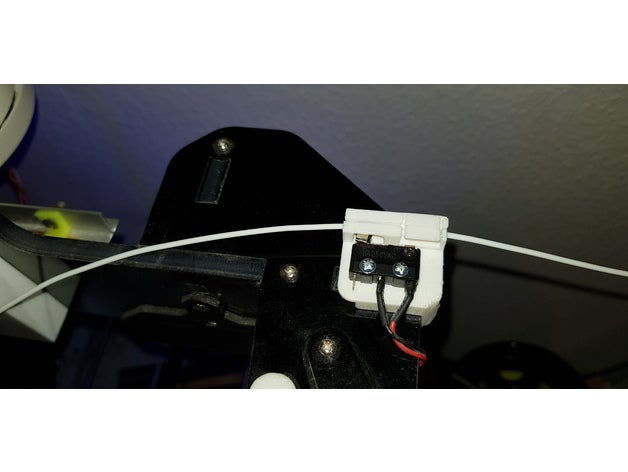 interruttore a filamento di scostamento del sensore 3d la stampante accessori guida basso ottica eccentricità ottico 3D print model - Mito3D