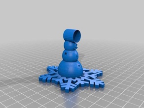 pepinillos con forma de copo nieve - burke 3d impresión 3d print model - Mito3D