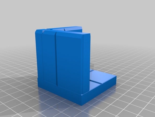 2x2 Ecke 3d drucken 3D print model - Mito3D