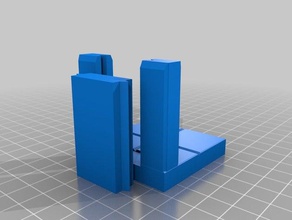 2x2 kapı 3d baskı 3d print model - Mito3D