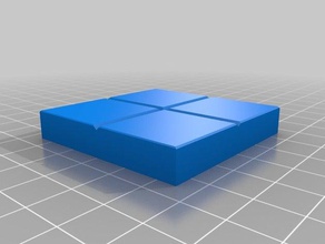 2x2 kiremit 3d baskı 3d print model - Mito3D