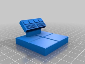 computer-Schreibtisch 3d drucken 3d print model - Mito3D