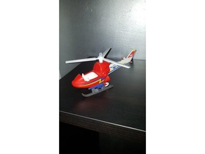 pervane playmobil helikopter tamiri oyuncak oyun aksesuarlar 3d print model - Mito3D
