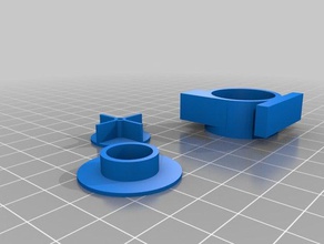 küçük pompa prototip 3d baskı elektrik tech su pompası 3d print model - Mito3D