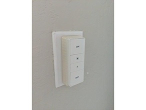philips hue dimmer light switch mount household 3d print model - Mito3D