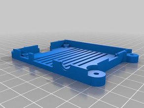 personalizado raspberry pi 3+ fondo de la caja gadgets 3d print model - Mito3D