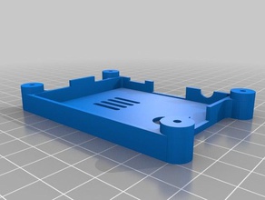personalizzato raspberry pi 3 a+ parte superiore del case gadget 3d print model - Mito3D