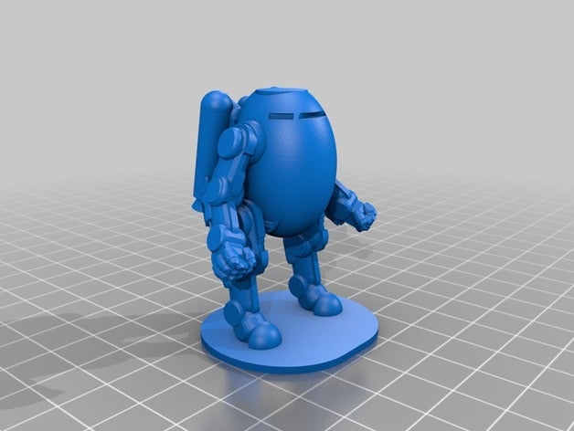 jumping scout walker 156 scale games 3D print model - Mito3D