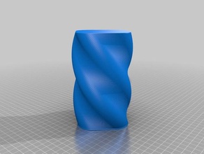 my customized satisfying twist container v3 containers 3d print model - Mito3D