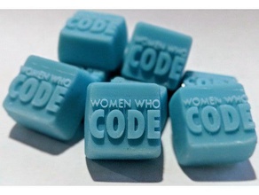 kadınların kodu keycap bilgisayar 3d print model - Mito3D
