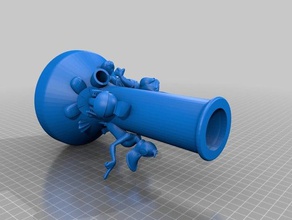 loony toons tubo dell'acqua i contenitori bugs bunny daffy duck marvin marziano tweety 3d print model - Mito3D