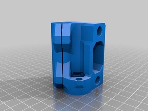 big bearing bear x-axis end 3d printer parts mk3 3d print model - Mito3D