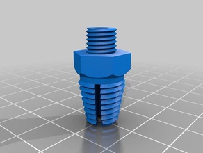 jgaurora bowden stepper motor fitting filament 8mm 4mm tube parts 3d print model - Mito3D