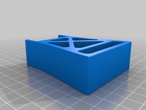 tren de madera soporte del puente la construcción juguetes 3d print model - Mito3D