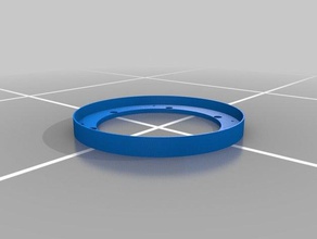 5 14 ras de corte del altavoz anillo la automoción personalizado 3d print model - Mito3D