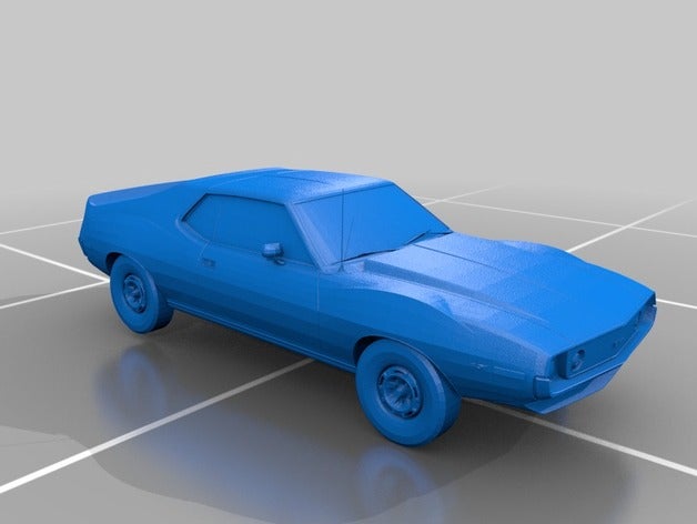 amc javelin amx vehicles car oldtimer 3D print model - Mito3D
