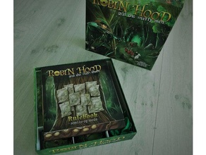 robin hood homens alegres caixa inserir hobby boardgame insere mesa 3d print model - Mito3D