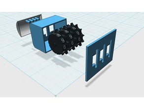 thumbwheel gadgets 3d print model - Mito3D