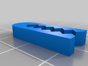 pinza salle de bain 3d print model - Mito3D