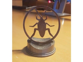 bug trophée d'autres l'humour programmation 3d print model - Mito3D