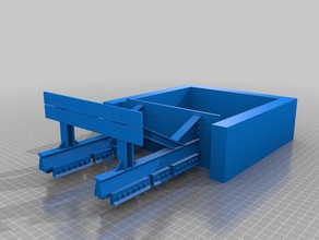 prellbock sbb Gebäude Strukturen 3d print model - Mito3D