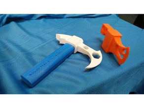 multi-use axe hand tools 3d print model - Mito3D