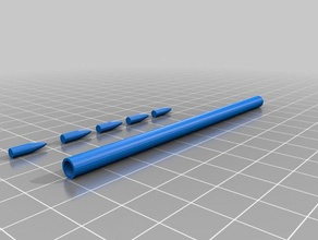 dart 3d-drucken Kugel 3d print model - Mito3D