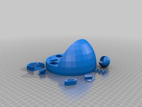 animal cell manuel lorente rodriguez 3d printing 3d print model - Mito3D