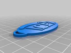 icet keychains llavero 3d print model - Mito3D