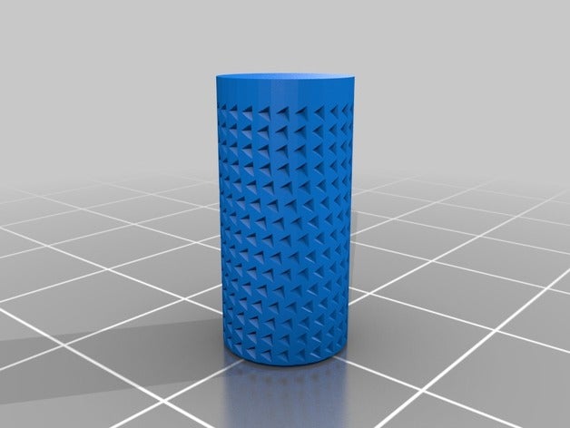 desenli kavanoz vazo modu organizasyon 3D print model - Mito3D