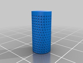gemusterte Glas-vase-Modus Organisation 3d print model - Mito3D