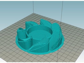 roue nail cleaner 3d de l'imprimante pièces 3d print model - Mito3D