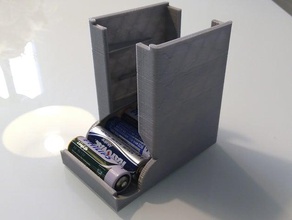 batería dispensador de aa aaa remezclada 3d la impresora accesorios 3d print model - Mito3D