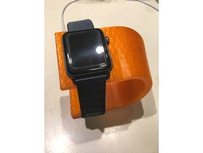 iwatch charging stand computer 3d print model - Mito3D