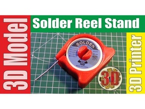 solder reel stand tools soldering station tool 3d print model - Mito3D