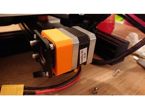 ender 3 y-axis stepper motor damper spacer 3d printer parts creality 3d print model - Mito3D