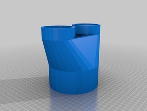dust ports reducer gates other 3d print model - Mito3D