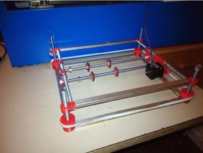 k40 taglio laser letto di aggiornamento strumenti lasercutter 3d print model - Mito3D