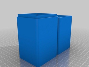 highlander cards containers customized 3d print model - Mito3D