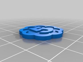 keyforge daño fichas juegos 3d print model - Mito3D
