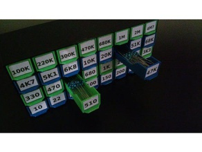 Widerstand box Elektronik 3d print model - Mito3D