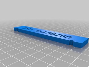 usg wall mount template customized 3d print model - Mito3D