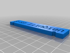 us-8 wall mount template tools angepasst 3d print model - Mito3D