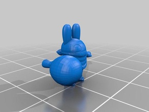 nabbit super mario bros video juegos nintendo 3d print model - Mito3D