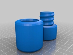 geocache micro recipiente 3d impressão geocaching 3d print model - Mito3D