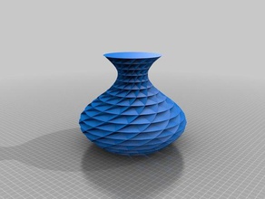 mon personnalisés vasemania low poly vases décor 3d print model - Mito3D